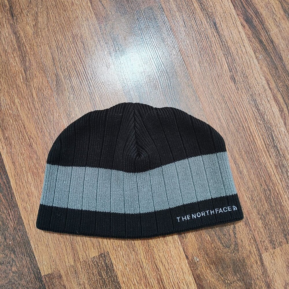 The North Face Beanie Hat, black and Gray WARM